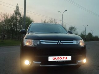 2014 Mitsubishi Outlander III Рестайлинг, чёрный, 1410000 рублей, вид 2