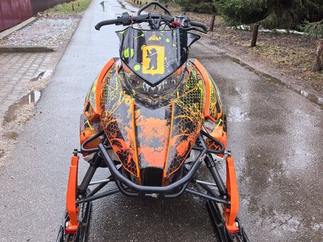 2013 Arctic Cat M-Series, оранжевый, 600000 рублей, вид 3
