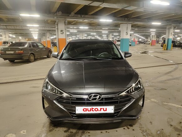 2019 Hyundai Elantra VI (AD) Рестайлинг, серый, 1399000 рублей - вид 2