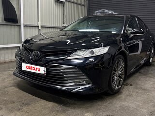 2018 Toyota Camry VIII (XV70), чёрный, 2950000 рублей, вид 1