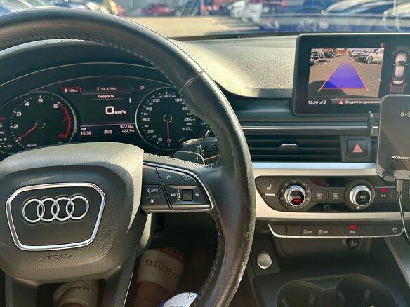 2017 Audi A4 V (B9), серый, 2700000 рублей - вид 6