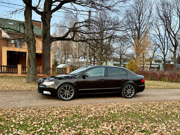 2012 Skoda Superb II, коричневый, 1150000 рублей - вид 14