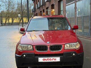 2005 BMW X3 25i I (E83), красный, 700000 рублей, вид 2