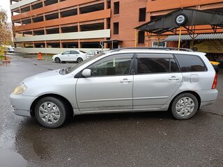 2002 Toyota Corolla Fielder IX (E120, E130), серый, 380000 рублей, вид 5
