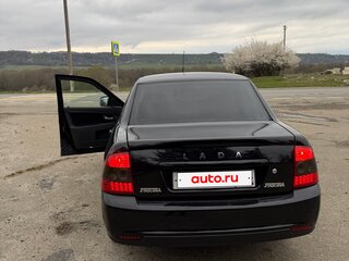 2014 Lada (ВАЗ) Priora I Рестайлинг, синий, 400000 рублей, вид 2