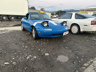 1989 Mazda MX-5 I (NA), синий, 1380000 рублей, вид 4