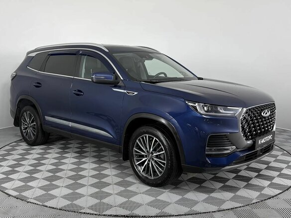 2023 Chery Tiggo 8 Pro Max I Рестайлинг, синий, 2250000 рублей - вид 2