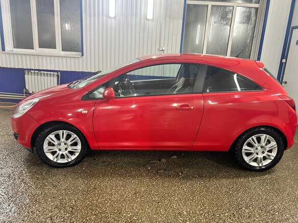2008 Opel Corsa D, красный, 685000 рублей - вид 3