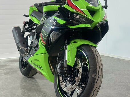 2024 Kawasaki ZX-6 Ninja, зелёный, 1299000 рублей, вид 4