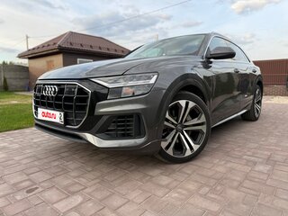 2018 Audi Q8 55 TFSI I (4M), серый, 5100000 рублей, вид 1