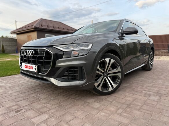 2018 Audi Q8 55 TFSI I (4M), серый, 5100000 рублей