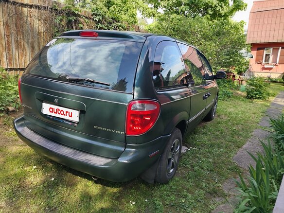 2001 Dodge Caravan 3-speed IV, зелёный, 355000 рублей - вид 2