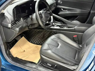 2021 Hyundai Elantra VII (CN7), синий, 1900000 рублей, вид 5