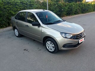 2019 Lada (ВАЗ) Granta I Рестайлинг, серый, 628000 рублей, вид 2