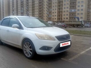2010 Ford Focus II Рестайлинг, белый, 480000 рублей, вид 3