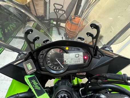 2011 Kawasaki Z 1000SX, зелёный, 700000 рублей, вид 2