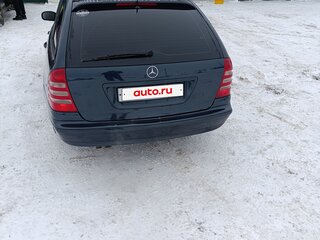 2003 Mercedes-Benz C-Класс 240 II (W203), чёрный, 580000 рублей, вид 4