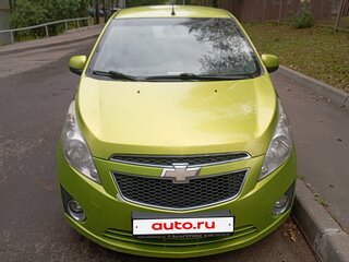 2012 Chevrolet Spark III, зелёный, 530000 рублей, вид 1
