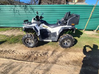 2015 Stels ATV-800 Guepard Trophy, белый, 615000 рублей, вид 1