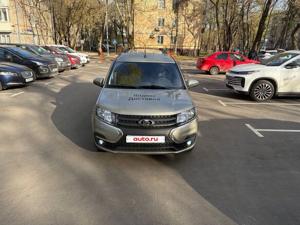 2021 Lada (ВАЗ) Largus I Рестайлинг, серый - вид 2