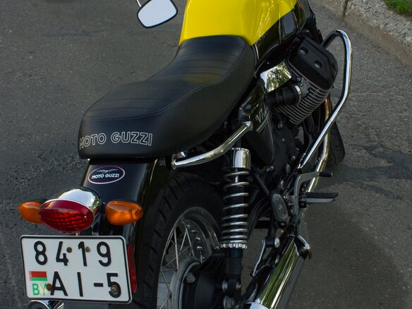 2013 Moto Guzzi V7 Spezial, жёлтый, 688000 рублей - вид 15
