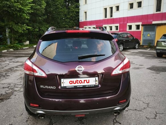 2013 Nissan Murano II (Z51) Рестайлинг 2, пурпурный, 1400000 рублей - вид 4