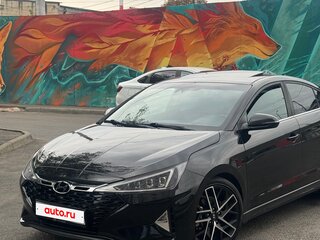 2020 Hyundai Elantra Sport VI (AD) Рестайлинг, чёрный, 1850000 рублей, вид 1