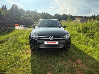 2013 Volkswagen Touareg II, чёрный, 1750000 рублей, вид 2