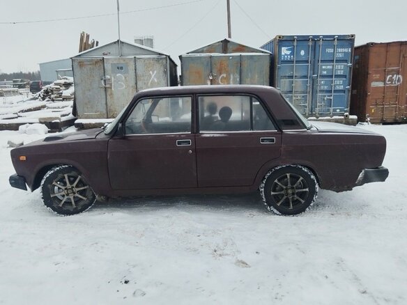 2005 Lada (ВАЗ) 21053-20, пурпурный, 90000 рублей - вид 6