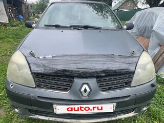 2003 Renault Symbol I Рестайлинг, серый, 130000 рублей, вид 2