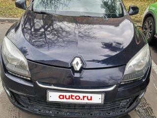 2013 Renault Megane III Рестайлинг, синий, 540000 рублей, вид 3