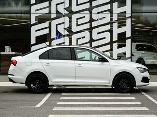 2020 Skoda Rapid I Рестайлинг, белый, 1484000 рублей, вид 5