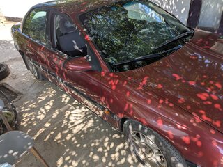 1996 Opel Omega B, красный, 220000 рублей, вид 1