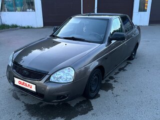 2017 Lada (ВАЗ) Priora I Рестайлинг, коричневый, 400000 рублей, вид 1