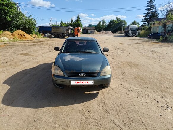 2010 Lada (ВАЗ) Priora I, серый, 130000 рублей