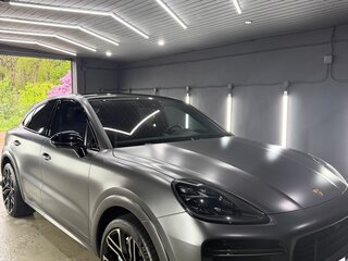 2021 Porsche Cayenne Turbo Coupé III, серый, 14900000 рублей, вид 4