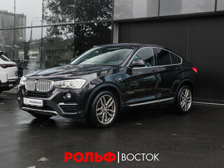 2017 BMW X4 28i I (F26), чёрный, 2800000 рублей, вид 1