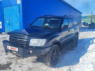 2005 Toyota Land Cruiser 100 Series Рестайлинг 2, чёрный, 2500000 рублей, вид 3