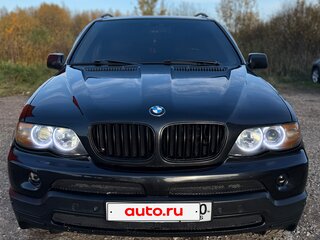 2004 BMW X5 3.0i I (E53) Рестайлинг, чёрный, 1200000 рублей, вид 3