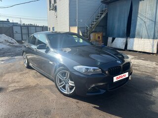 2011 BMW 5 серии 535i xDrive VI (F10/F11/F07), чёрный, 1500000 рублей, вид 2