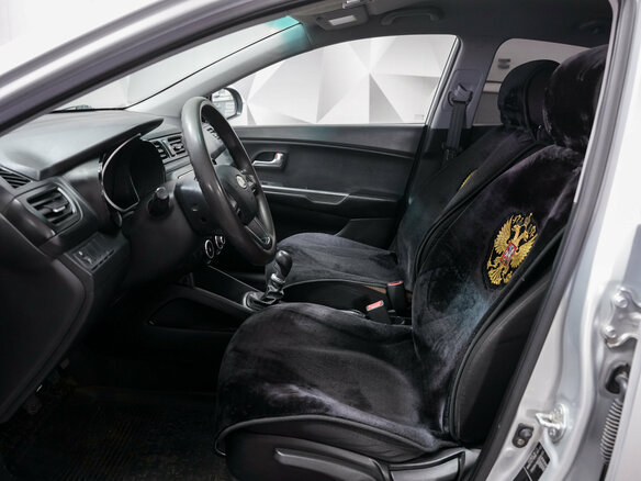 2012 Kia Rio III, серебристый, 730000 рублей - вид 8