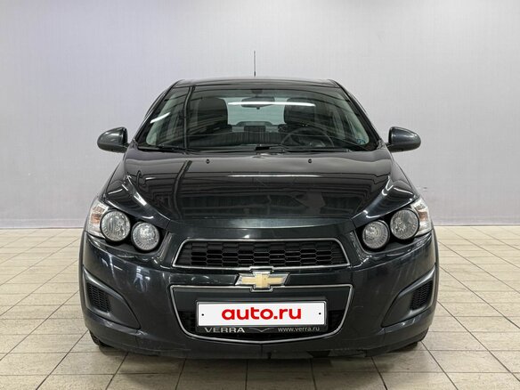 2012 Chevrolet Aveo II, чёрный, 470000 рублей - вид 1