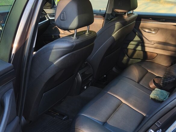 2014 BMW 5 серии 520i VI (F10/F11/F07) Рестайлинг, серый, 1800000 рублей - вид 10