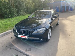 2009 BMW 7 серии Long 730Ld V (F01/F02/F04), чёрный, 1700000 рублей, вид 1