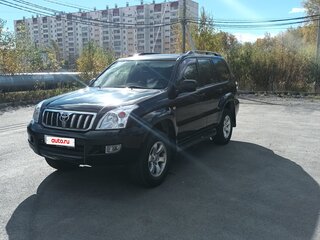 2006 Toyota Land Cruiser Prado 5-speed 120 Series, чёрный, 1900000 рублей, вид 1