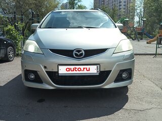 2008 Mazda 5 I (CR) Рестайлинг, серебристый, 820000 рублей, вид 3