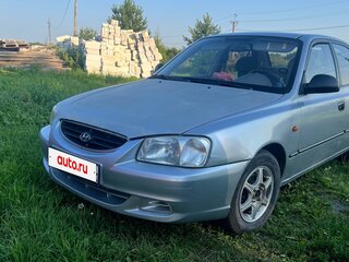 2007 Hyundai Accent ТагАЗ II, серебристый, 280000 рублей, вид 2