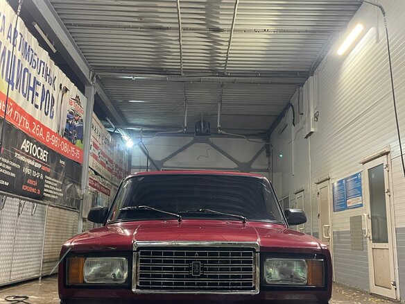 2007 Lada (ВАЗ) 2107, пурпурный, 170000 рублей - вид 2