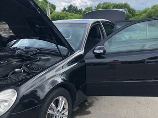 2006 Mercedes-Benz E-Класс 200 III (W211, S211), чёрный, 998000 рублей, вид 2