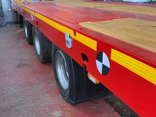 2011 Fliegl Низкорамные платформы, красный, 6700000 рублей, вид 2